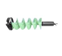 TOPINCN Broca para Barrena de Hielo, Nailon Duradero de 8 Pulgadas para Pesca en Hielo en Aguas Profundas, Ligera, 28 Pulgadas de Largo