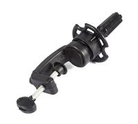 TOPINCN Cabeza de Maniquí de Práctica de Entrenamiento con Soporte de Abrazadera para Estudiantes de Mejora de Habilidades de Peluquería y Cosmetología (soporte)