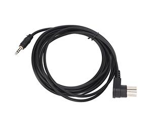 TOPINCN Cable Adaptador de Sonido Estable de 3,5 Mm a MINI DIN de 5 Pines para Equipos Estéreo Vintage Material de PVC