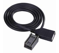 TOPINCN Cable Adaptador USB para Coche, Transmisión de Datos Eficiente, Apto para, Apto para a Partir de 2009, 60cm