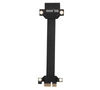 TOPINCN Cable de Adaptador PCI Express X1 Datos Rápidos Rápidos PCIe 3.0 para Tarjetas de Datos de Alto Gas con Diseño Flexible para Material de Chasis TPE 1U 2U (30 centimetros)