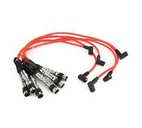 TOPINCN Cable de Encendido Duradero de Alta Eficiencia para Corrado VR6 2.8 2.9 con Varilla de Tracción, 6 Piezas de Alambre de Chispa Apto para Cable para Entusiastas del Tuning