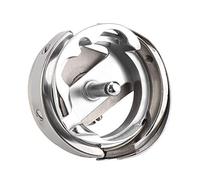 TOPINCN Caja de Bobina de Gancho Giratorio Duradero Material de Aleación Accesorio para Máquina de Coser #6-7 para Máquinas Industriales Plata 4 * 2,5 Cm