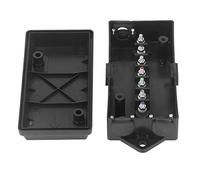 TOPINCN Caja de Conexiones de Remolque de 7 Vías, Bloque de Distribución ABS para Energía, Conector Sellado para Remolques, y Vagones Comedor