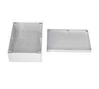 TOPINCN Caja de Conexiones Eléctricas, Altamente Ignífuga y Aislada, Perfecta para Distribución Eléctrica, Diseño ABS Resistente Al Agua, Dimensiones 263x185x95 Mm