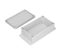 TOPINCN Caja de Conexiones Impermeable Protección Segura Caja de Conexión Compacta de Gran Espacio para Electricidad Interior y Exterior, Material ABS para Sitio de Construcción