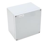 TOPINCN Caja de Conexiones IP67 Caja Eléctrica Universal Impermeable para Proyectos en Exteriores 200x200x130mm ABS Gris 1 Unidad