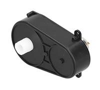 TOPINCN Caja de Engranajes de Motor RS380 con Acoplamiento de Nailon de Poco Ruido de 12V 6600RPM para Caja de Cambios de Dirección de Coche Eléctrico para Niños (Modelo A (12V6600RPM))