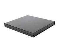 TOPINCN Caja de Unidad óptica Duradera, Caja de Almacenamiento Externa Liviana para Computadoras Portátiles y Consolas de Juegos, Color Negro