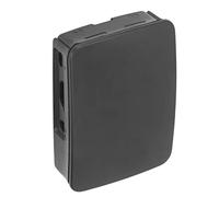 TOPINCN Caja para Microcomputadora para 3 B+ con Material ABS Retardante de Llama Duradero y Puertos de Acceso - Negro