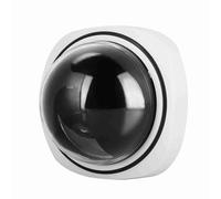 TOPINCN Cámara de Videovigilancia Domo, Indicador de Luz LED, Material de Poliestireno Transparente, Adecuada para el Hogar/Oficina/Tienda, Funciona con 2 Pilas AAA, Mantiene Alejados a los Ladrones