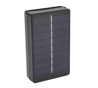 TOPINCN Cargador de Batería de Panel Solar de 1 W y 4 V para Pilas AA AAA con 4 Posiciones de Carga para Proyectos de Bricolaje Al Aire Libre y Experimentos Científicos