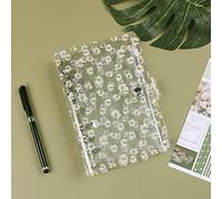 TOPINCN Carpeta de Presupuesto A6 con 8 Bolsillos con Cremallera y Estuche para Tarjetas Herramienta de Presupuesto Versátil para Uso en el Hogar y la Oficina PVC 19,3x13 Cm 1 Unidad (BLACK #64)
