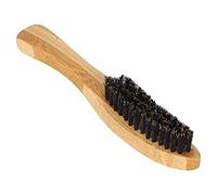 TOPINCN Cepillo de de Madera Duradero para Hombres, Cepillo de Estilo Portátil con Cabezal de Aceite para Barba de Viaje