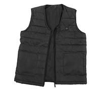 TOPINCN Chaleco Calefactable Chaleco Calefactor Eléctrico Inteligente Infrarrojo Impermeable para Invierno, para Hombre para Calefacción Integral, Cómodo y Transpirable (XL)