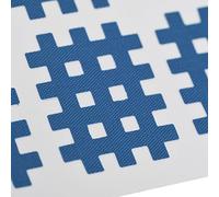TOPINCN Cinta Cruzada Pegatinas de Kinesiología Papel Deportivo Transpirable para Protección Corporal Algodón 20 Unids/Set para Cabeza Hombros Rodillas Muñecas Tobillos Azul/Rojo (azul oscuro)