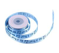 TOPINCN Cintas, 10 Yardas/Rollo ES un NIÑO/NIÑa Azul Rosa Baby Shower Bautizo Regalo Mancha Cinta Favores de Fiesta o Baby Showers(Azul)