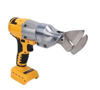 TOPINCN Cizalla de Chapa Inalámbrica, Tijeras de Metal Eléctricas con Cabezal Pivotante de 360 grados para Chapa de Acero Inoxidable, Alfombras, Cuero, Cartón, Tijeras de Corte de (Tipo 1)