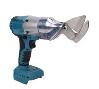 TOPINCN Cizalla de Chapa Inalámbrica, Tijeras de Metal Eléctricas con Cabezal Pivotante de 360 grados para Chapa de Acero Inoxidable, Alfombras, Cuero, Cartón, Tijeras de Corte de (Apto para)