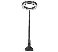 TOPINCN Clamp/Suppil on Ring Light 3 Color 10 Lámpara de Grito LED de Brillo con Control Remoto para Hacer una Aleación de Aluminio de Transmisión en Vivo, PVC, ABS