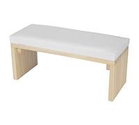 TOPINCN Cojín de Mano para Decoración de Uñas, Piel Sintética Suave, Cojín Ergonómico para Reposabrazos de Manicura para Salón de Uñas, Fácil de Limpiar para Manicuristas, Uso Doméstico (WHITE)