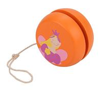 TOPINCN Colorido Dibujos Animados -Holz -yoyo Toy, Excelente, Promueve la Capacidad Cognitiva (Princesa Naranja)
