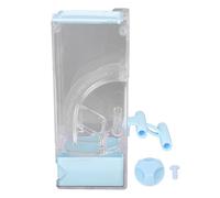 TOPINCN Comedero Automático para Pájaros, Alimentador de Jaula Transparente de 400ml, Comedero para Pájaros Transparente, Bebedero Colgante, Alimentador de Periquitos, Accesorios (400ml)