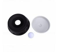 TOPINCN Comedero para Perros de Silicona de Grado Alimenticio, Alfombrilla Antideslizante y Antiderrame, Comedero Lento Fácil de Limpiar, Juguete para Cachorros y Perros Mayores con (Black)