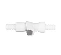 TOPINCN Conector Rápido de Manguera Plástica con Válvula de Retención, Tapón de Cierre para Tubo de 5/16, para Línea de Gas y Cerveza, Agua de Grado Alimenticio