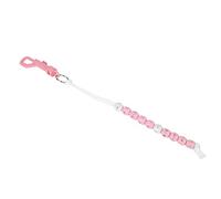 TOPINCN Contador de Puntuación del Collar de Perlas con Hebilla de Piedra Brillante para un Uso Cómodo, Rosa y Negro (Rosado)