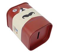 TOPINCN Contenedor de Cuchillas Práctico Compacto Fácil de Usar Gran Capacidad para el Hogar y la Oficina Material de Hierro (barba roja)