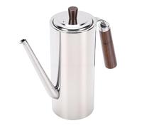 TOPINCN Contenedor y Dispensador de Aceite de Oliva de 700 Ml, Botella de Acero Inoxidable 304 con Boquilla Larga y Estrecha, Vertedor de Cocina, Herramienta para Aceite Vinagre