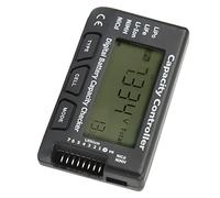 TOPINCN Controlador de Capacidad de Batería Probador de Voltaje Medidor de Pantalla Digital para Li Ion NiCd NiMH, Pruebas Inteligentes para Varias Baterías, Conveniente para Trabajos en Interiores y