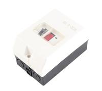 TOPINCN Controlador de Circuito Impermeable del Interruptor de Protección del Motor con Clasificación de Impermeabilidad IP55, para Protección contra Sobrecarga del Motor Eléctrico, Instalación Simple