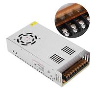 TOPINCN Controlador de Fuente de Alimentación DC12V de Aleación de Aluminio para Impresora 3D con Protección de Sobrecarga de Barra de Luz LED (S-400-12 (12V/33A/400W) CA110/220V±15%)