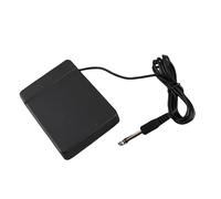 TOPINCN Controlador de Pedal único de Sostenido de 6,35 Pies para Piano Electrónico Resortes Cifrados para Comodidad del Pie Línea de 1,6 M, Evita el Disparo Previo, Adecuado para Teclistas en Todas