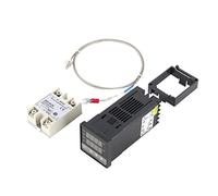 TOPINCN Controlador De Temperatura Pid Inteligente Digital Rex-C100 Relé De Estado Sólido De 40 A Termopar K Kd Set 0 A 400 ℃ Ac100-240V