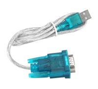 TOPINCN Convertidor Adaptador de Cable de Programación PLC Serie USB a RS232 Transmisión de Señal Rápida de para Uso en Exteriores Material Plástico de 40 G