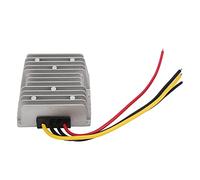 TOPINCN Convertidor de Potencia Resistente Al Agua, Regulador de Alta Corriente de 12V a 13,8V para de Navegación de Coche y Módulo de Tiras LED de 25A