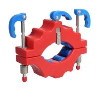 TOPINCN Cortador de Botellas de Vidrio, Herramienta Ajustable para Arte de Bricolaje, Corte Fácilmente Botellas de Vino, Cerveza, Champán en Varios Tamaños, ABS y Metal Duraderos, Perfecto para (rojo)