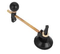 TOPINCN Cortador de Vidrio Cortador Ajustable de 6 Ruedas con Ventosa para Aficionados y Profesionales Diseño Duradero (plástico)