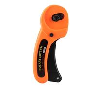 TOPINCN Cortador Rotativo de Costura de 45mm, Cerradura Segura Ligera Multiusos para Herramientas de Artesanía de Acolchado de Cuero y Tela