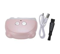 TOPINCN Cortaúñas Eléctrico, Cortaúñas Automático con Pulido, Función Antipellizco, Portátil Silencioso para Viajes a Casa y Aseo Personal (PINK)