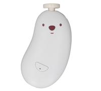 TOPINCN Cortauñas Eléctrico Recargable para Bebés, Lima de Uñas de Varias Velocidades de bajo Ruido con 6 Cabezales de Molienda, Kit de Aseo Seguro Portátil para Recién Nacidos y Niños (WHITE)