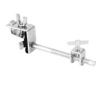 TOPINCN Cow Bell Suptor Jazz Drum Kit PLAMP MONTADO PARA BASSE Drum - Ajustable hacia Arriba o hacia Abajo - Silver