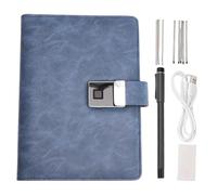 TOPINCN Cuaderno Inteligente, Cuaderno Digital con Transcripción de Voz AI, Cubierta Suave con Pintura AI, Traducción de Texto, Bloqueo de Huellas Dactilares para Grabación de Notas de