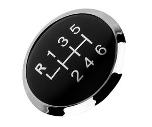 TOPINCN Cubierta de la Perilla de de Marchas, Tapa Duradera de la Perilla de de Marchas de 6 Velocidades para T5 T5.1 Gp 2003-2011, Embellecedor Antideslizante