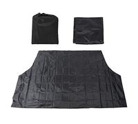 TOPINCN Cubierta de Parabrisas Delantero Delantero Magnético Resistente a la Lluvia, Nieve, Rayos para la Mayoría de los Automóviles, Minivan y SUV - Negro 210 X 120 Cm