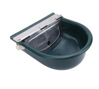 TOPINCN Cuenco Automático de Agua Potable para Animales, Alimentador de Agua para Ganado con Nivel de Ajustable para Caballos, Vacas, Cabras, Granjas, Ranchos, Suministros para (Green)