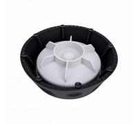 TOPINCN Cuenco para Lamer Perros, Antiderrames, Antideslizante, Alimentador Lento con Bola Rodante, Alfombrilla para Lamer Fácil de Limpiar para Cachorros, Perros Mayores, Golosinas (Black)
